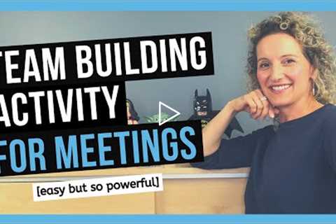 Team Building Activity At Work [EASY AND AWESOME]