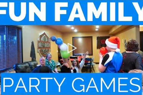 FAMILY CHRISTMAS PARTY GAMES