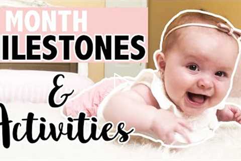 HOW TO PLAY WITH YOUR 5 MONTH OLD | DEVELOPMENTAL MILESTONES | WHAT YOU NEED TO KNOW
