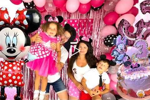 Happy Birthday Keitija!💖 Minnie Mouse themed 3rd Birthday Party!🥳Part1