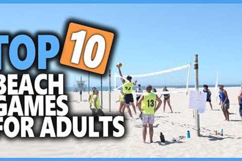 Best Beach Games for Adults 2022 | Top 10 Beach Games For Adults Team Building