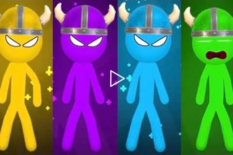 ✅Stickman Party All Random Funny MINiGAMES 1 2 3 4 Player Games 2022 Gameplay NEW WERSION