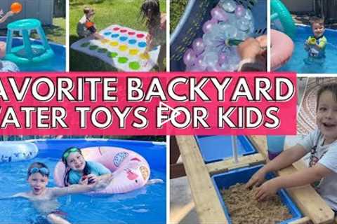 Outdoor Water Toys for Kids | Summer Activity at Home Ideas | Activities for Kids | Backyard Fun