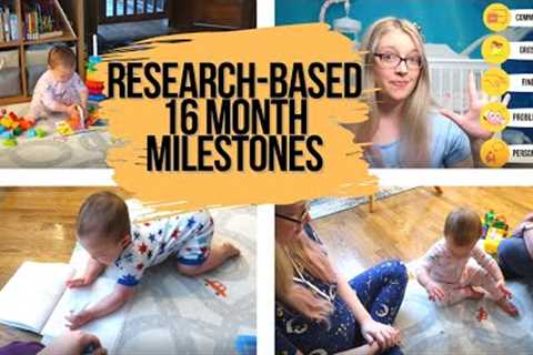 16 MONTH OLD DEVELOPMENT ACTIVITIES | Research-Based Milestones for Your Baby