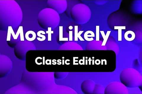 Most Likely To: Interactive TV Question Game (Classic Party Edition)