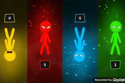 Stickman Party Gaming 😅 LOL 😂😂😂