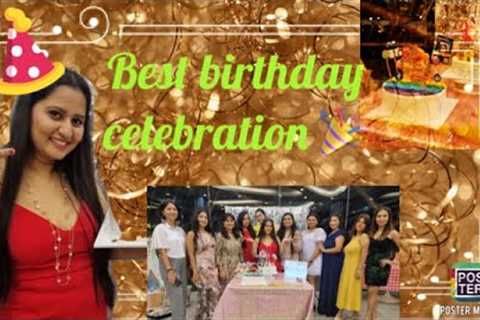 Best birthday celebration 🍾 #birthdaycelebration  #birthdayvlog #party  #partygames  #friends