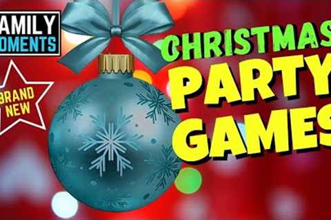 5 BRAND NEW CHRISTMAS PARTY GAMES