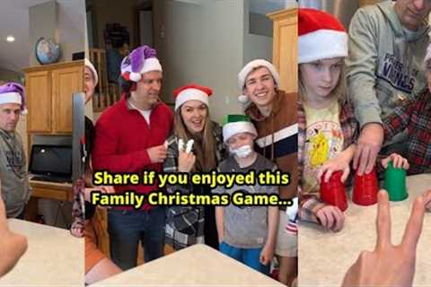 Christmas family party games! Best Game for Family Gatherings  #christmas #crazy #funny #familygames