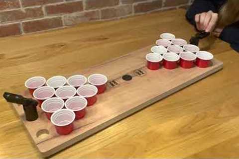 Shot Pong Drinking Game  | Mini Beer Pong | Adult Drinking Games