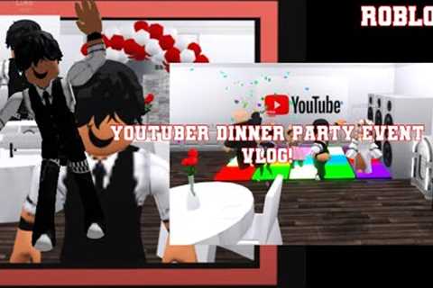 Youtuber Dinner Party Event! Ft. @laplayss | (Roblox Rp) | Glitched Plays