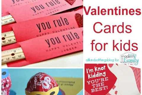 20 Valentine’s Day Card Ideas for Kids