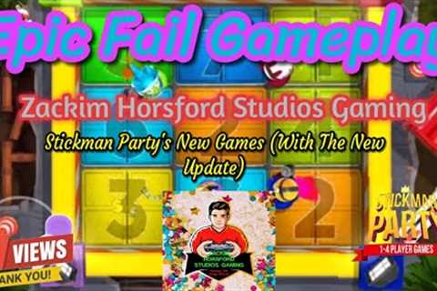 Epic Fail Gameplay (New Update 2022!! Stickman Party) ZHS Gaming
