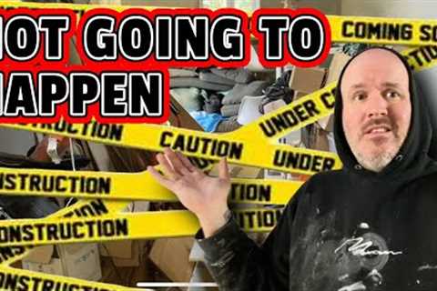 DEVASTATED, ITS NOT GOING TO HAPPEN! - BUILDING A GAMES ROOM EPISODE 3