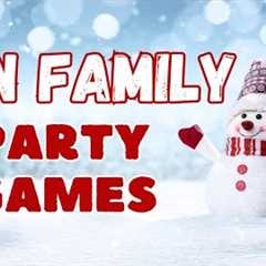 EPIC FAMILY PARTY CHRISTMAS GAMES! FUN TRADITIONS FOR ALL AGES!